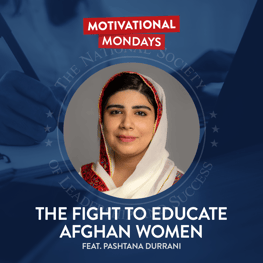 The Fight to Educate Afghan Women, featuring Pashtana Durrani | NSLS Motivational Mondays